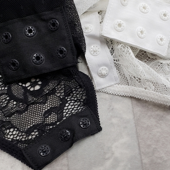 2. Sam Edelman black lace bodysuit - Picture 4 of 10
